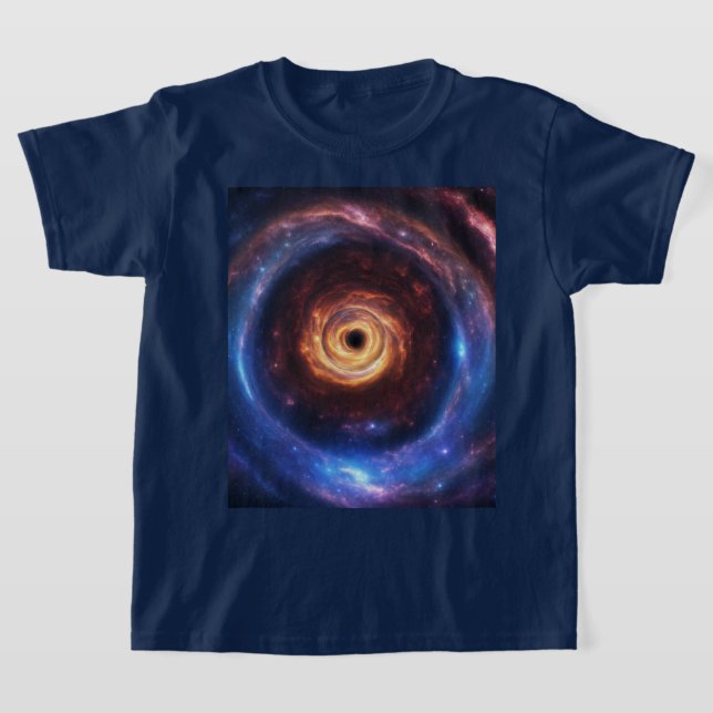 Cosmic Passage Journey Through the Wormhole T-Shirt (Laydown)