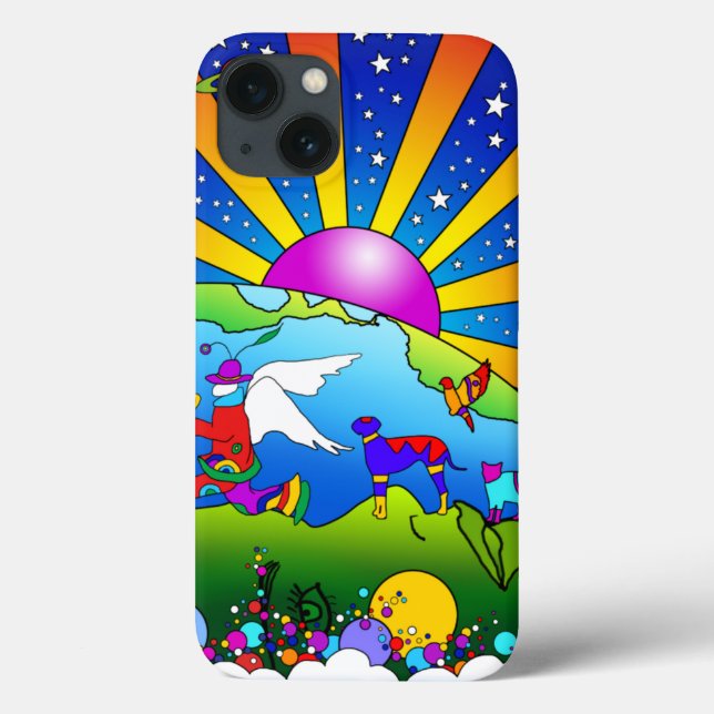 Cosmic Pet World Case-Mate iPhone Case (Back)