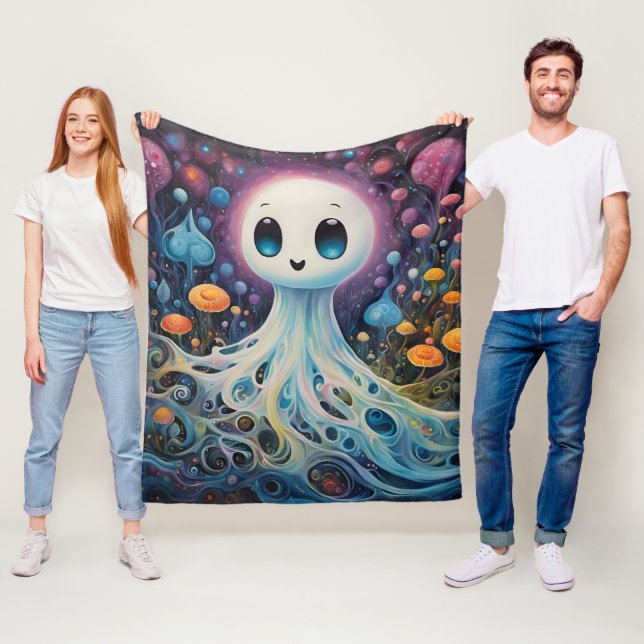 Cosmic Phantom Fleece Blanket (In Situ)
