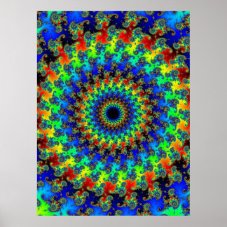 Cosmic Pizza Poster