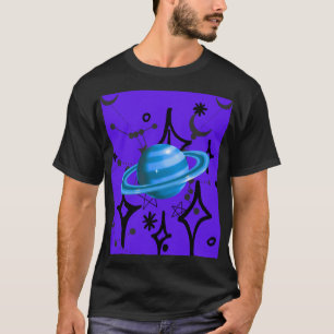 COSMIC PLANET GRAPHIC ART T-Shirt