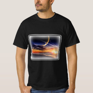 Cosmic Planet Horizon Value T-Shirt