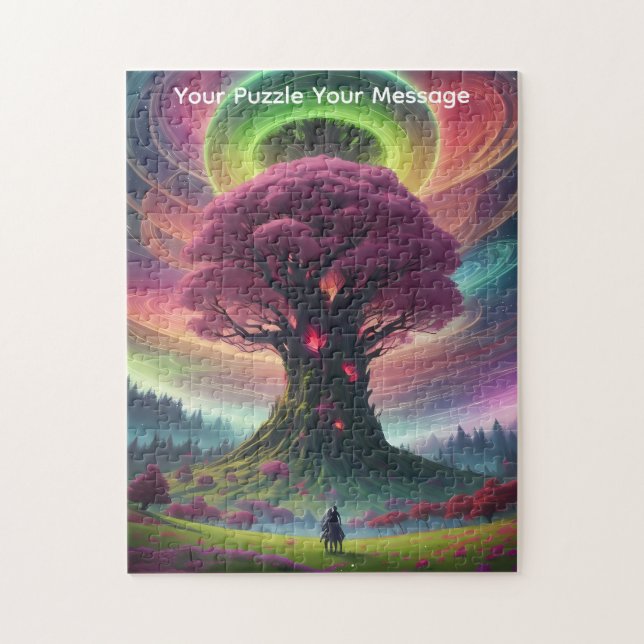 Cosmic planets & colourful worlds jigsaw puzzle (Vertical)