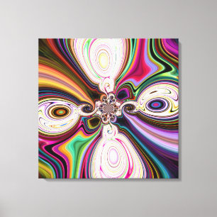 Cosmic Polar 5 Swirls Canvas Prints