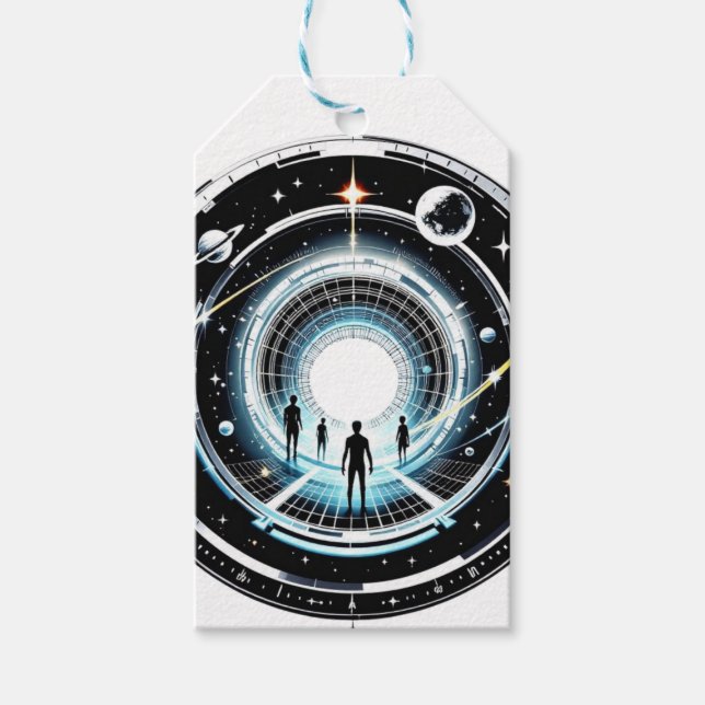 Cosmic Portal Gift Tags (Front)