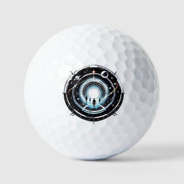 Cosmic Portal Golf Balls (Front)