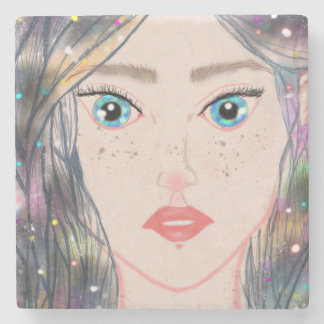 Cosmic Princess-coasters  Stone Coaster