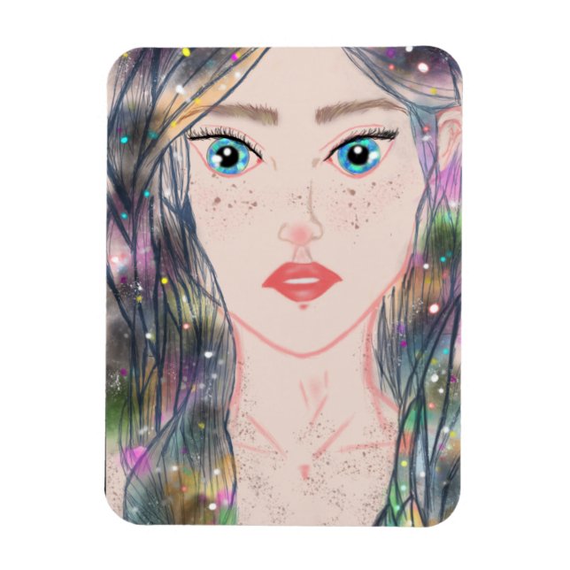 Cosmic Princess magnet (Vertical)