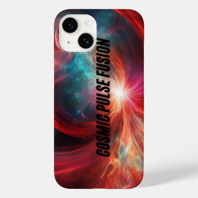 Cosmic Pulse Fusion phone case (Back)