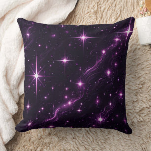 Cosmic Purple Twilight Cushion
