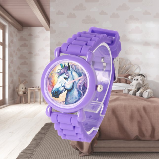 Cosmic Purple Unicorn eWatch Watch (Creator Uploaded)