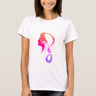Cosmic Queen Question Mark #2 Design T-Shirt