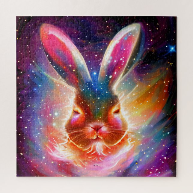 Cosmic Rabbit Jigsaw Puzzle (Vertical)