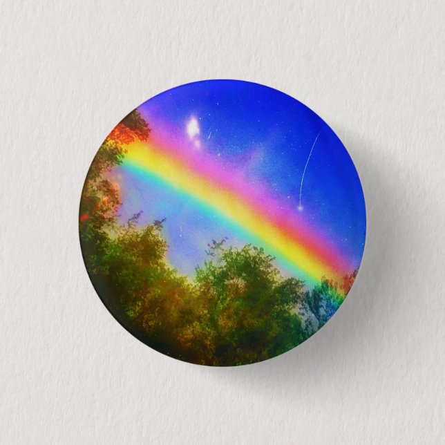 COSMIC RAINBOW SMALL PIN (Front)