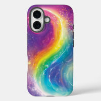 Cosmic Rainbow Yin Yang Water Nebula Dreams