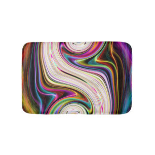 Cosmic Ray 3 Swirl Bath Mat