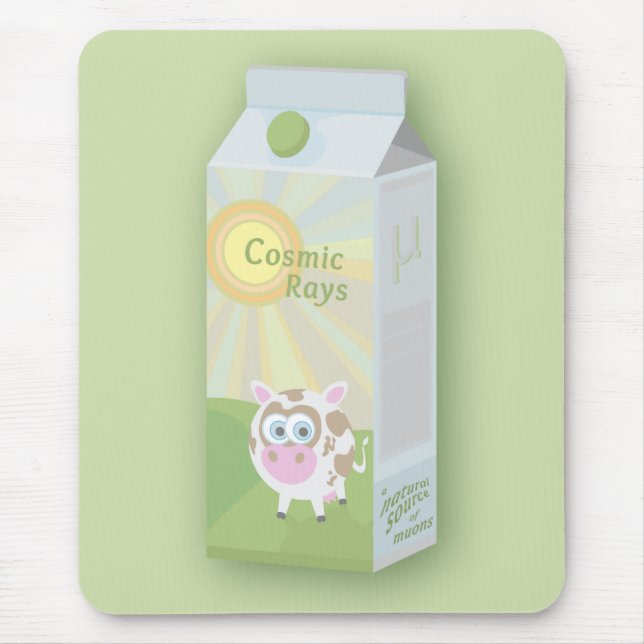 Cosmic Rays: A Natural Source of Muons Mouse Mat (Front)