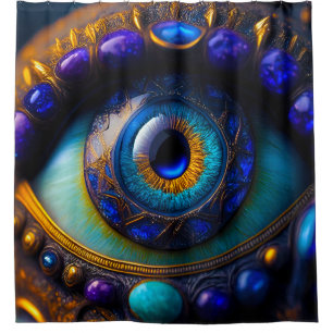 Cosmic Requiem 22a Shower Curtain