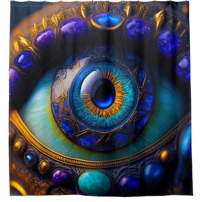 Cosmic Requiem 22a Shower Curtain (Front)