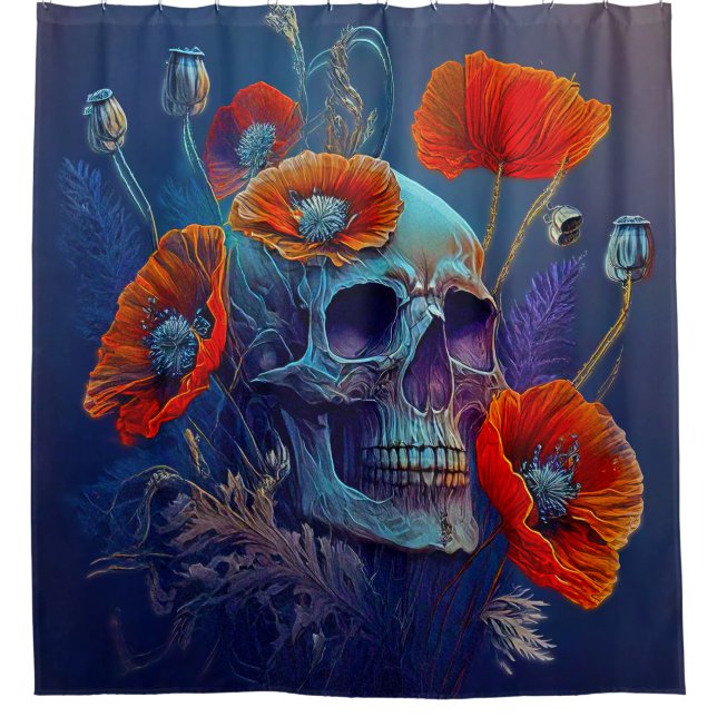 Cosmic Requiem_ Shower Curtain (Front)