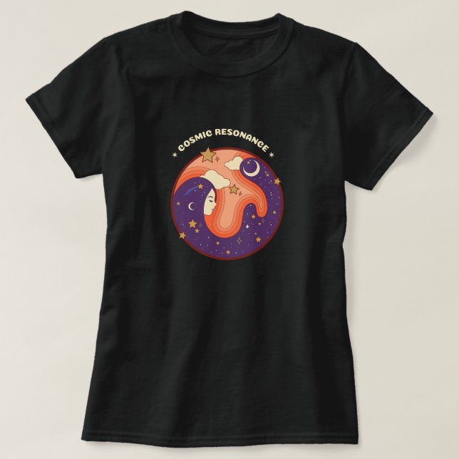 Cosmic Resonance T-Shirt (Design Front)