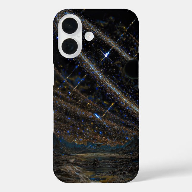 Cosmic Rings and Distant Planet Art Case (Back)
