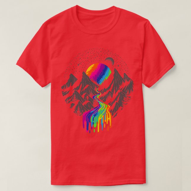 Cosmic River  T-Shirt (Design Front)