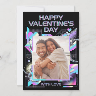 Cosmic Romance Digital Love Valentine's Card