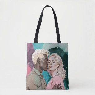 Cosmic Romance Tote Bag