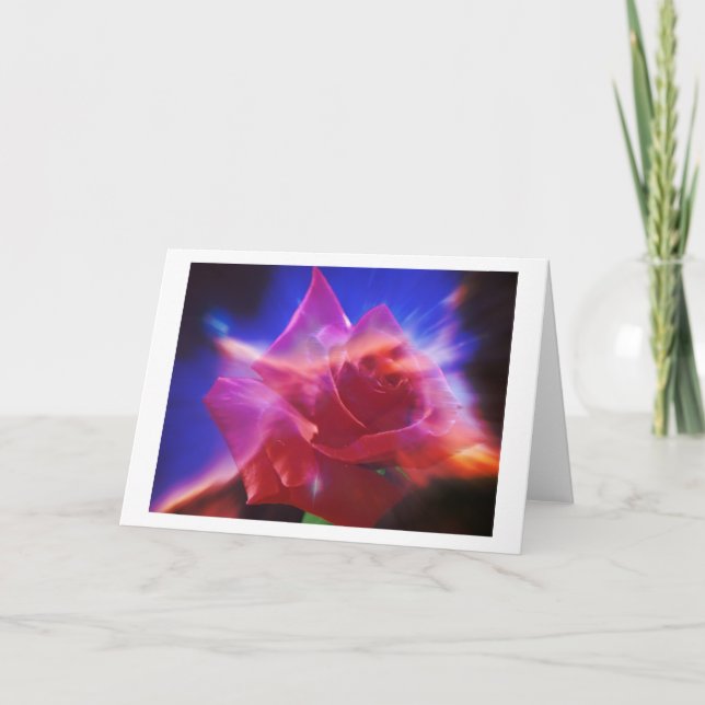 Cosmic Rose Card (Front)