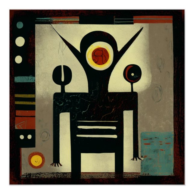 Cosmic Sentinel Poster (Front)