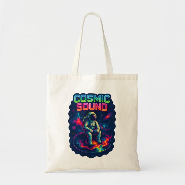 Cosmic Sound Tote Bag (Front)