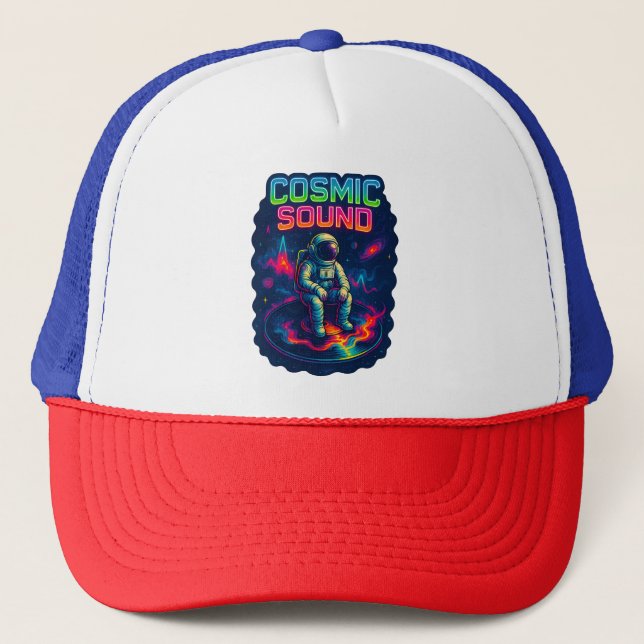 Cosmic Sound Trucker Hat (Front)