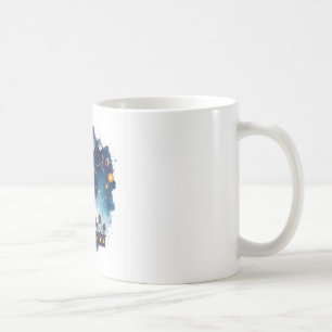 Cosmic Space Ceramic Mug - Explore the Universe
