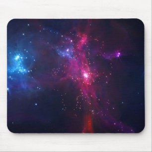 Cosmic Space Stars and Nebula Mouse Mat