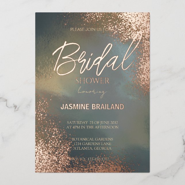 Cosmic Sparkle Hombre Wash Bridal Shower  (Front)