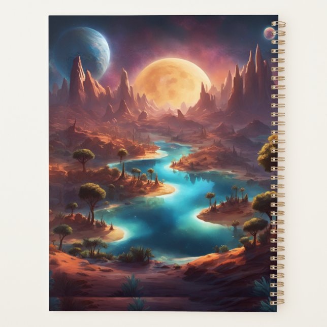 cosmic Spiral Planner  (Back)