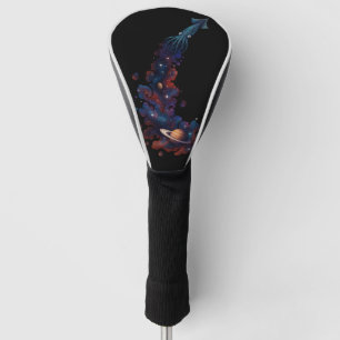 Cosmic Squid Space Odyssey  Golf Head Cover