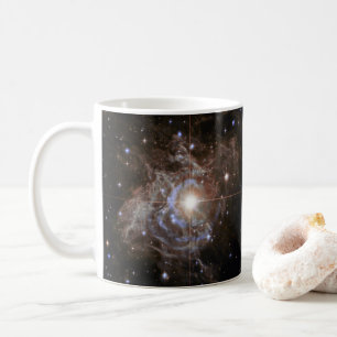 Cosmic Star Holiday Wreath Coffee Mug