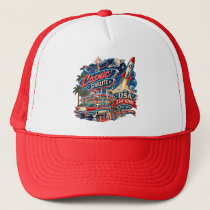 Cosmic Starlite USA 250 Years 1776–2026 Trucker Ha Hat