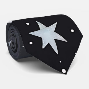Cosmic Stars Black Neck tie