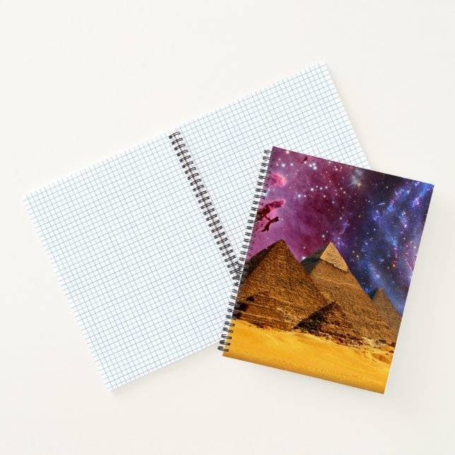 cosmic storm above egypt notebook (Inside)