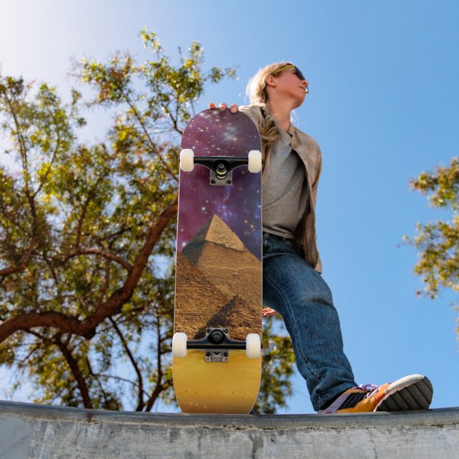 cosmic storm above egypt skateboard (Outdoor 1)