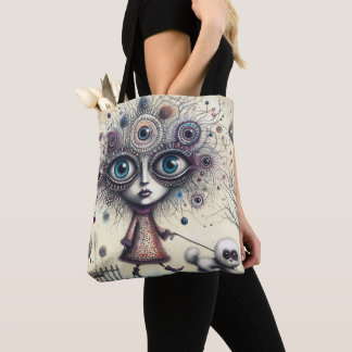 "Cosmic Stroll" Tote Bag by DAKimage