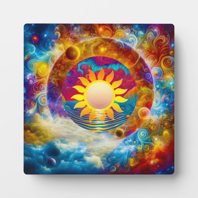 Cosmic Sun Plaque (Front)