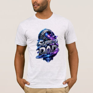 Cosmic Super Dad Space Hero T-Shirt