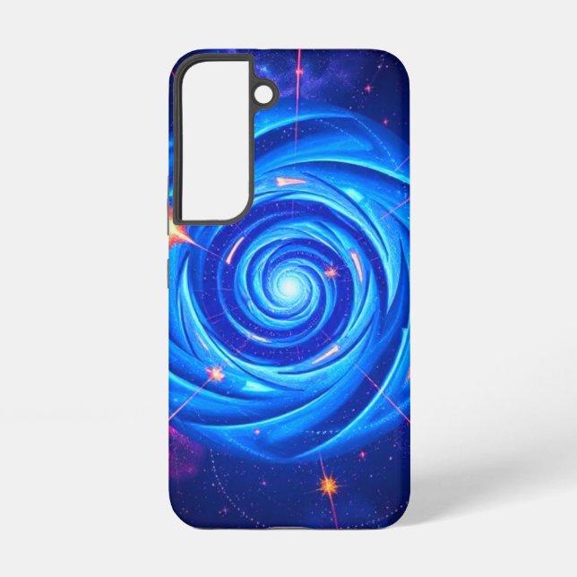 Cosmic Swirl Samsung Galaxy  S22 Case (Back)