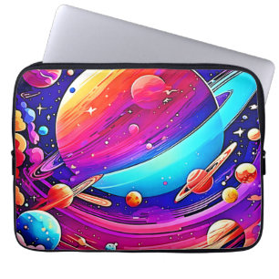 Cosmic Symphony Artwork Laptop Sleeve