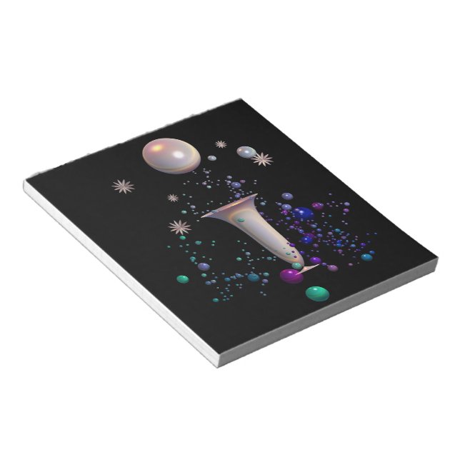 Cosmic Symphony Notepad (Angled)