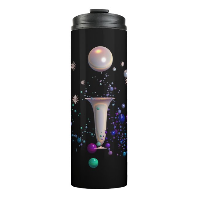 Cosmic Symphony  Thermal Tumbler (Front)